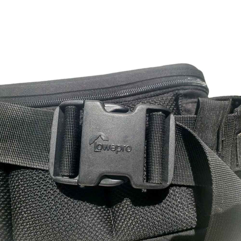 Lowepro Orion Waist Hip Pack Black Camera Lens Gadget Bag Padded Divider
